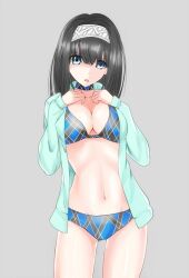 1girls 2d 2d_(artwork) 2d_artwork bare_belly bare_chest bare_hands bare_legs bare_midriff bare_navel bare_skin bare_thighs belly belly_button big_breasts bikini bikini_bottom bikini_top black-haired_female black_hair blackheartxiii blue-eyed_female blue_bikini blue_bikini_bottom blue_bikini_top blue_coat blue_eyes blue_jacket blue_swimsuit blue_swimwear breasts busty busty_female busty_girl cleavage coat collarbone curvaceous curvaceous_body curvaceous_female curvaceous_figure curvaceous_hips curvy curvy_body curvy_female curvy_figure curvy_hips digital digital_art digital_drawing digital_drawing_(artwork) digital_media digital_media_(artwork) elbows exposed_belly exposed_chest exposed_legs exposed_midriff exposed_navel exposed_skin exposed_thighs exposing exposing_breasts exposing_chest exposing_self female female_focus female_only fingers grey_background groin hair_between_eyes hairband hand_on_chest hand_on_own_chest hands_on_chest hands_on_own_chest high_resolution highres hourglass_figure idolmaster idolmaster_cinderella_girls inguinal_crease inguinal_ligament jacket large_boobs large_breasts lean_figure linea_alba long_hair looking_at_viewer midriff narrow_waist navel open_coat open_jacket open_mouth parted_lips presenting_breasts sagisawa_fumika shoulders showing_breasts showing_chest simple_background slender_body slender_waist slim_waist solo standing stomach swimsuit swimwear the_idolm@ster the_idolm@ster_cinderella_girls thigh_gap thighs upper_body wide_hips