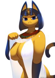 ankha from animal crossing by chickhawk96