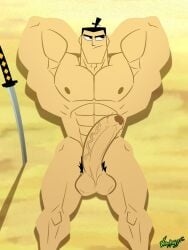 samurai jack (character) from samurai jack by vispaking
