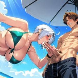 angel (kof) from king of fighters by hunwolf