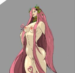 aphrodite_(hades) artist_request breasts hades_(game) naked nude pink_hair pussy scarcha source_request thick_thighs