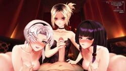 1girls animated aroused aroused_face beautiful_girl beauty_mark blush brat breasts bubblebebe cute cute_face eyebrows eyelashes female female_focus female_only foursome handjob hourglass_figure indie_virtual_youtuber lewdtuber medium_breasts naked naked_female petite petite_body petite_breasts petite_female pov sexy sexy_body sexy_female sexy_pose tagme thick_thighs thighs video vtuber vtuberfanart white_hair yellow_eyes
