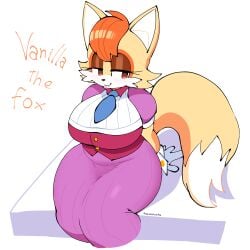 vanilla the rabbit from sega by quavernsfw