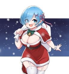 rem (re:zero) from christmas by miarin141