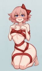 sayori (doki doki literature club) from doki doki literature club by khan kuervo