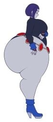 1girls ass ass_focus bare_legs big_ass big_breasts bottom_heavy breasts bubble_ass bubble_butt dc fat_ass female female_focus female_only giant_ass gigantic_ass grey_skin huge_ass huge_thighs hyper hyper_ass imcoffeecakes leotard massive_ass massive_thighs purple_hair raven_(dc) round_ass solo teen_titans thick_ass thick_thighs tight_clothing