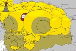 bara duffman hyper hyper_balls hyper_muscles hyper_pecs hyper_testicles inflation inflation_fetish macro macro_male male male_only maz muscle_inflation muscular muscular_male the_simpsons what