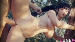 1boy 1girls 3d asian asian_female ass blender blurry_background booty breasts breasts_out cute day daytime enjoying erect_penis erection eve_(stellar_blade) fellatio female forest forest_background fully_naked_female fully_naked_male fully_nude grabbing grabbing_hair hair_grab hanging_breasts interracial interracial_sex light-skinned_male light_skin lunea male missionary_position naked naked_female naked_male penis petite pleasure_face ponytail public_nudity public_sex seductive_mouth sex spread_legs standing standing_on_one_leg standing_sex stellar_blade straight_sex vagina vaginal_penetration vaginal_sex veins veiny_penis
