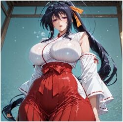 akeno himejima from deviantart by yametastudio