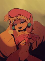 dixie kong from donkey kong (series) by fridge (artist)
