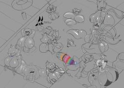 lady_leofel lewnoli libby_(tasteofchoklit) lipstick_mark lipstick_on_balls lipstick_on_face lipstick_on_penis lover_(coldfrontvelvet) omegabrawl pokebraix pool r-mk redmoon83 roxy_(omegabrawl) savourysausages spoodydood srgreja_(artist) tasteofchoklit thenameisradio theshewiff