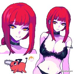 makima (chainsaw man) from chainsaw man by pixelsakami