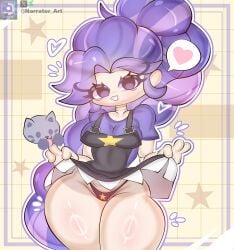candy cat (poppy playtime) from mob entertainment by narrator art