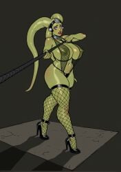 dancing demogoron fishnets green_skin harem_outfit huge_ass huge_breasts leash oola scared sex_slave slave slave_collar slave_girl source_request star_wars thick_lips trapdoor twi'lek