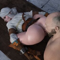 1boy 1girls 3d 3d_(artwork) 3d_artwork 3d_model 3d_render anal_sex anilingus anus anus_lick ass ass_crack ass_focus ass_up asshole asshole_lick bald bald_male balding beard black_eyebrows bondage boots bottomless bottomless_female bubble_ass bubble_butt captured captured_heroine cd_projekt_red chained chained_ankles chained_up chained_wrists chains ciri clothing dat_ass defeat_rape defeat_sex dominant dominant_male domination ears eating_ass ebetrol eye_shadow eyebrows face_down face_down_ass_up fat_ass female female_genitalia freckles green_eyes grey_hair_male hair hair_bun hetero hetero_sex human human_female human_male human_on_human human_only leather leather_clothing licking licking_anus licking_ass light-skinned_female light-skinned_male lips looking_at_viewer looking_to_the_side male male/female male_on_top mammal mascara mature mature_female mature_male mouth_open mustache no_pants nose nude nude_male nude_male_clothed_female nude_male_partially_clothed_female on_floor on_the_floor oral oral_sex overhead_view pale-skinned_female pale_skin pink_lips pink_skin pink_skinned_female pussy pussy_lips scar scarred scarred_face sex straight straight_sex submissive submissive_female the_witcher_(series) the_witcher_3:_wild_hunt tongue_in_anus tongue_out top-down_bottom-up white_hair white_hair_female