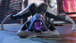 quarian from bioware by offmodelstudio