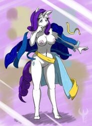 2012 anthro equine ethanqix female friendship_is_magic horse my_little_pony pony pussy rarity_(mlp) straight_hair