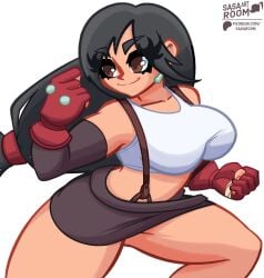 clothed_female final_fantasy sasaartroom tifa_lockhart
