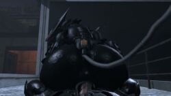 2boys anal_sex blade_wolf da_ra_ra_ra fat_ass_feral feral huge_ass male male/male metal_gear_rising:_revengeance moaning robot robot_feral tagme video