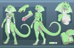 2026 anthro anus areola biped breasts butt claws clothed clothed_anthro clothed_female clothing countershade_torso countershading digital_drawing_(artwork) digital_media_(artwork) dragon feet female fingers front_view genitals hi_res horn lunalei medium_breasts mythological_creature mythological_scalie mythology navel nipples non-mammal_breasts non-mammal_navel non-mammal_nipples nude nude_anthro nude_female rear_view scalie smile solo standing tail toes vulva