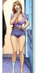 atom eve from invincible by ryan ottley