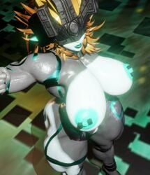 1girls 3d 3d_animation abs animated big_areola big_ass big_breasts big_butt big_nipples big_thighs blue_nipples bysamzan colored_skin duffmox jiggle jiggling_ass jiggling_breasts midna muscular piercing pussy pussy_focus red_hair tagme the_legend_of_zelda the_legend_of_zelda:_twilight_princess video
