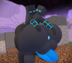 2boys asshole ballsack big_ass big_butt blue_asshole blue_eyes butt butthole curvy_male enderman feet hb_(hb_the_ender) hbtheender huge_ass huge_butt kissing males males_only minecraft tagme thick_thighs wide_hips