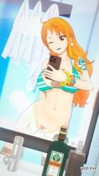 1girls 3d 3d_(artwork) 3d_artwork 3d_model 3d_render ;) adult adult_female anime anime_character arm_tattoo bare_arms bare_belly bare_chest bare_hands bare_hips bare_legs bare_midriff bare_navel bare_shoulders bare_skin bare_thighs bathroom bathroom_background bathroom_setting belly belly_button big_boobs big_breasts blue_tattoo breasts breasts_apart busty busty_female busty_girl collarbone covering covering_crotch covering_privates covering_pussy covering_self curvaceous curvaceous_body curvaceous_female curvaceous_figure curvaceous_hips curvy curvy_body curvy_female curvy_figure curvy_hips digital digital_art digital_media digital_media_(artwork) earrings elbows exposed_arms exposed_belly exposed_chest exposed_hips exposed_legs exposed_midriff exposed_navel exposed_shoulders exposed_skin exposed_thighs eye_closed fanart faucet female female_focus female_only female_protagonist female_pubic_hair fingernails fingers fit_female ginger ginger_hair groin hand_on_crotch hand_on_own_crotch hand_on_own_pussy hand_on_pussy happy head_tilt hiding_pussy hourglass_figure indoor indoor_background indoor_nudity indoors inframammary_fold inguinal_crease inguinal_ligament interior_background large_boobs large_breasts lean_figure linea_alba long_hair mature mature_female mature_woman midriff mirror_selfie nami_(one_piece) narrow_waist navel one_eye_closed one_eye_open one_piece one_piece:_fishman_island_arc open_mouth open_mouth_smile orange-eyed_female orange-haired_female orange_eyebrows orange_eyes orange_hair orange_hair_female parted_lips phone portrait posing posing_for_picture posing_for_the_viewer posing_in_mirror posing_naked posing_nude post-timeskip pubes pubes_exposed pubic_hair pussy pussy_hair selfie selfie_pose shaped_pubic_hair shonen_jump shoulders shueisha sink slender_body slender_waist slim_female slim_waist smile smiley_face smiling solo sparse_pubic_hair standing stomach taking_selfie tattoo tattoo_on_arm tattooed_arm thigh_gap thighs tilted_head toei_animation tongue upper_body wavy_hair weekly_shonen_jump wide_hips wink winking winking_at_viewer winking_eye woman yee.exe