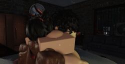 1boy1girl abs bed bedroom big_boobs big_breasts big_cock big_dick big_penis big_tits big_titties black_guy black_hair brick_wall curly curly_hair dark-skinned_male dick erection intercourse interracial light-skinned_female muscles muscular muscular_male penetration roblox roblox_condo roblox_game roblox_studio robloxian sex sitting sitting_down sitting_on_bed tan tanned tanned_female tanned_skin veiny veiny_cock veiny_dick