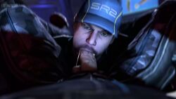 animated blowjob blowjob_only blowjob_pov jeff_moreau mass_effect mass_effect_3 sfmanski source_filmmaker tagme video