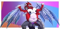absurd_res animal_genitalia anthro balls big_breasts bloated bodily_fluids breasts chimera claws cum cum_inflation cum_inside cybernetic_arm cybernetic_implant cybernetic_limb cybernetic_penis cybernetics cyborg digital_media_(artwork) duo erection female female_penetrated fur genital_fluids genitals glowing glowing_genitalia glowing_penis gold_(metal) gold_penis grey_body hair hexareal_sinstolus(hex_sinstolus) hi_res inflation jewelry machine male male/female male_penetrating mrhexsins multi_genitalia multi_penis nipples nude open_mouth penetration penile penis piercing red_body sergal sex simple_background smile tail teeth tongue vaginal valstrax vulva white_body white_fur