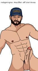 1boy jeff_moreau male male_only mass_effect solo solo_focus solo_male tagme tagme_(artist)