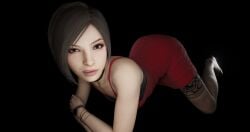 3d 3d_(artwork) 3d_model 3d_render ada_wong ada_wong_(adriana) asian asian_female black_hair blender blender_(artwork) blender_(software) blender_cycles bob_cut bored brown_eyes detailed disgusted eyeshadow feet feet_up female high_resolution highres huge_ass huge_breasts huge_cock light-skinned_female mature_female mature_woman milf nyx3dx render resident_evil resident_evil_4 resident_evil_4_remake short_hair video_game_franchise video_games