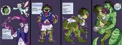 after_transformation ahegao amphibian anthro avian before_transformation big_breasts big_tail bird bodily_fluids bottomwear breast_growth breasts butt butt_focus camel_toe cloak clothed clothing comic curse cursed_object dialogue digital_media_(artwork) dungeons_and_dragons duo english_text female female/female forced forced_transformation frog fur gameplay_mechanics gender_transformation genitals growth hair hasbro hi_res holding_character holding_object holding_weapon identity_death insect_wings intelligence_loss intersex intersex/intersex kiri-anko kissing knight larger_female long_tongue looking_pleasured magic magic_user male markings melee_weapon mid_transformation mind_break mtf_transformation open_mouth owl pants pixel_(artwork) polearm reptile scale_markings scales scalie scaly_tail sequence shirt shrinking simple_background size_difference size_transformation snake spear species_transformation string_lights tail text tongue tongue_fetish tongue_wrap topwear torn_bottomwear torn_clothing torn_pants torn_shirt torn_topwear transformation transformation_sequence vulva warrior weapon wings wizards_of_the_coast