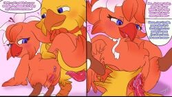 age_difference animal_genitalia anus avian avian_butt beak bird birdofanatic bodily_fluids butt camilla's_pa_(chocobo) camilla_(chocobo) chocobo daughter_(lore) dialogue digital_media_(artwork) duo english_text faceless_character faceless_male father_(lore) father_and_child_(lore) father_and_daughter_(lore) female feral final_fantasy fingering flat_colors foreplay genital_fluids genitals hi_res incest_(lore) laid_down larger_male male male/female older_male open_beak open_mouth parent_(lore) parent_and_child_(lore) parent_and_daughter_(lore) precum presenting presenting_hindquarters presenting_vulva seductive sex simple_background size_difference smaller_female square_enix standing tail tail_grab text tongue tongue_out toony vaginal vaginal_fingering vaginal_fluids vulva younger_female