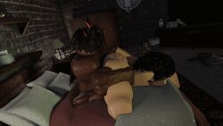 1boy1girl abs bed bedroom big_ass big_butt big_thighs black_guy black_hair brick_wall curly curly_hair dark-skinned_male doggy_position doggy_style doggy_style_position doggy_style_pov doggy_style_sex doggystyle doggystyle_position from_behind from_behind_position gif hair_covering_eye hair_covering_eyes intercourse interracial kneeling lay laying_down laying_on_bed laying_sex light-skinned_female muscles muscular muscular_male on_knees penetration roblox roblox_condo roblox_game roblox_studio robloxian sex sex_from_behind tan tanned tanned_female tanned_skin tattoo tattoo_on_ass tattoo_on_butt