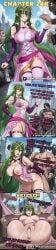 absurd_res absurdres ai ai_generated bad_end big_ass big_breasts comic comic_page creampie cum_in_pussy defeated defeated_heroine dialogue fire_emblem fire_emblem:_mystery_of_the_emblem fire_emblem:_new_mystery_of_the_emblem fire_emblem:_shadow_dragon fire_emblem:_shadow_dragon_and_the_blade_of_light gangbang gangrape green_eyes green_hair instant_loss instant_loss_2koma moaning nagi_(fire_emblem) nakadashi netorare novelai peace_sign pointy_ears punishment rape raped_by_enemy raped_female self_upload torn_clothes torn_clothing victorious_villain