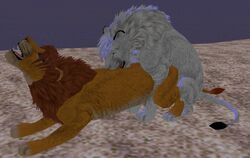 anal anal_penetration anal_sex disney feral feral_heart feral_on_feral feral_penetrating feralheart feralheart_(video_game) gay kimba kimba_the_white_lion lion male male/male male_only simba tagme the_lion_king what white_fur yaoi