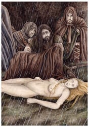 1girls female literature lord_of_the_rings nienor_niniel nipples the_silmarillion turin_turambar