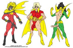 3futas adam_warlock captain_marvel carol_danvers danny_rand futa_only futanari garoto_guloso genderswap intersex iron_fist marvel rule_63