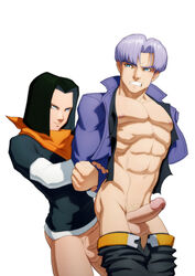 android 17 from dragon ball by schizoid