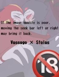 animated gay hell_yk helluva_boss stolas_(helluva_boss) tagme vassago_(helluva_boss) video