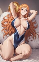 ai_generated female female_only momo(artist) nami_(one_piece) one_piece