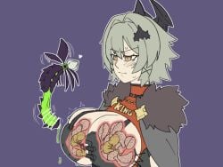 breast_impregnation breasts caesar_king draenorkiller female insects larva nipple_birth nipple_pregnant tagme x-ray zenless_zone_zero