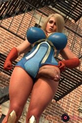 3d big_breasts big_penis blonde_hair bulge curved_penis curvy dc dc_comics dceu dickgirl futanari giant_penis huge_breasts huge_cock injustice_2 kara_zor-el ladyabysso muscular short_hair supergirl supergirl_(injustice) superheroine