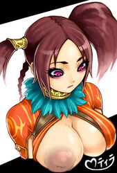 big_breasts big_nipples edit inverted_nipples soul_calibur tira