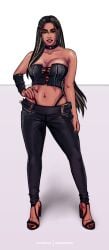 dark-skinned_female mikki-nsfw skin_color_change tagme