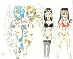 celestia_lightsworn_angel ehren_lightsworn_monk lightsworn lumina_lightsworn_summoner lyla_lightsworn_sorceress yu-gi-oh!