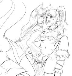 ahri from league of legends by kerasu