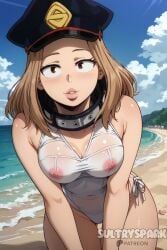 1female 1females 1girls 1woman ai_generated artist_name beach blonde_female blonde_hair blonde_hair_female boku_no_hero_academia breasts camie_utsushimi character collar female futarush hat large_breasts medium_breasts my_hero_academia nipples nipples_visible_through_clothing nipples_visible_through_swimsuit only_top outdoor outdoors patreon patreon_username public public_exposure public_nudity see_through see_through_clothes see_through_clothing sultryspark swimsuit swimwear teen teenage teenage_girl teenager top top_only topwear transparent_clothing transparent_swimsuit utsushimi_camie video_game video_games white_swimsuit white_swimwear young young_female